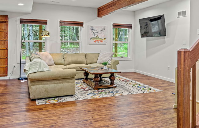Happy Trails Chalet by Avantstay Sauna Deck Private Community Beach Access - Foto 21