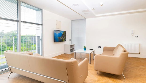 Sitzecke in der Lobby