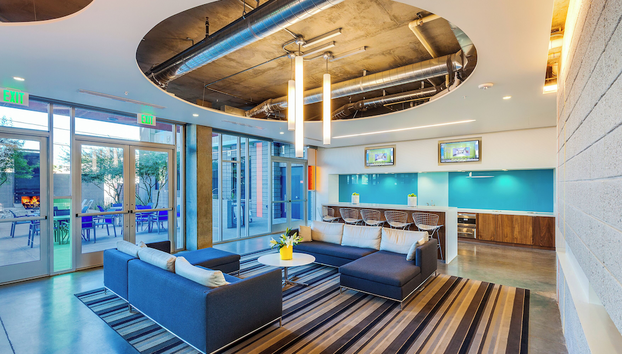 Sala de estar do lobby