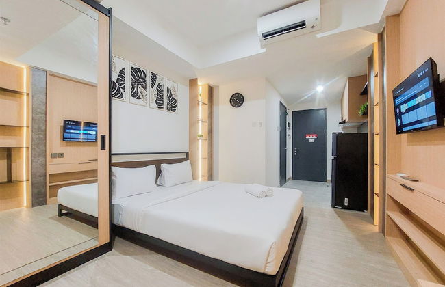 Restful And Cozy Stay Studio With Balcon At Collins Boulevard Apartment - Foto 4