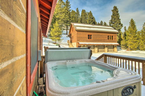 Photo 15 - Bozeman Cabin: Deck w/ Jacuzzi & Gas Grill