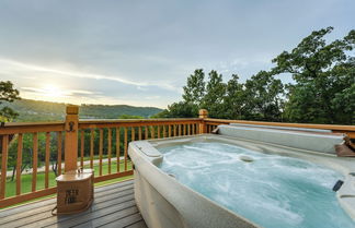 Photo 1 - Lake-view Home in Blue Eye w/ Hot Tub & Fire Pit