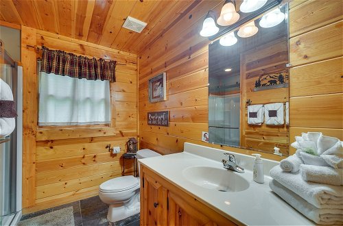 Photo 12 - Family Cabin w/ Private Hot Tub & Game Room