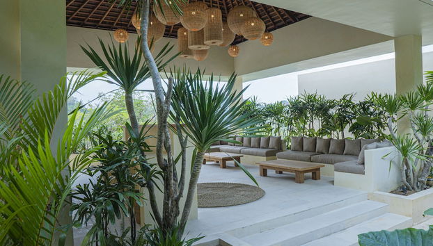 Sala de estar do lobby