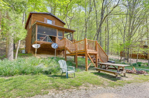 Photo 19 - Cozy Indiana Cabin Rental w/ Private Porch & Grill