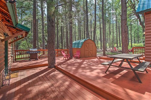 Photo 5 - Woodsy Pinetop Cabin + Deck & Separate Casita