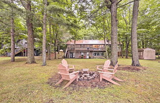 Photo 1 - Spacious Luxury Cabin W/deck & Dock on Bone Lake