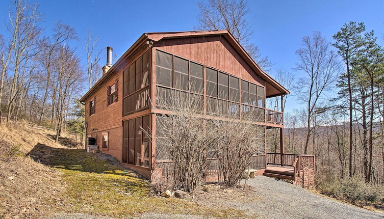 Photo 1 - Cabin w/ Decks & Fire Pit Near Lost River