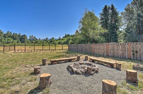 Photo 7 - Rustic Cabin Near Mt Rainier: Fire Pit & Bbq