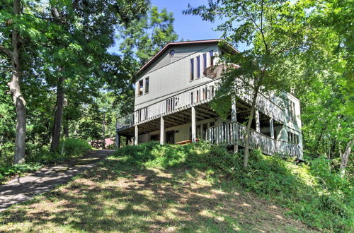 Photo 13 - Waupaca Lakefront Home w/ Pool Table & Dock