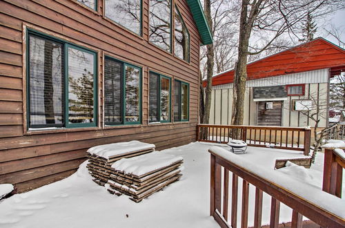 Photo 9 - Waubun Lake Cabin w/ Private Dock + Fire Pit