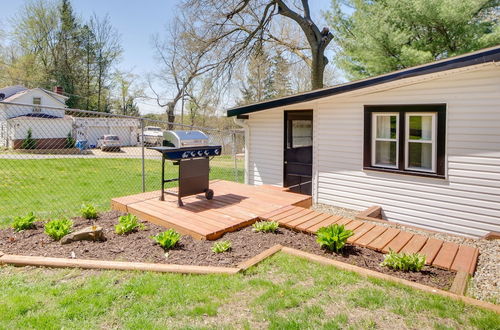 Photo 7 - Nautical Akron Cottage Rental: Steps to Lake