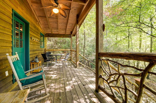 Photo 5 - Quiet Balsam Grove Cabin: Porch, Hot Tub, Dogs OK