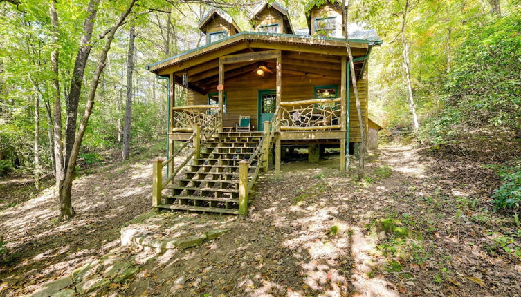 Photo 1 - Quiet Balsam Grove Cabin: Porch, Hot Tub, Dogs OK