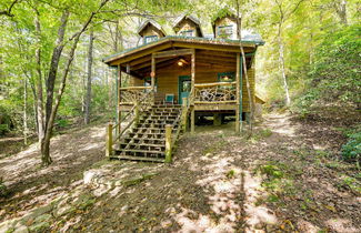 Photo 1 - Quiet Balsam Grove Cabin: Porch, Hot Tub, Dogs OK