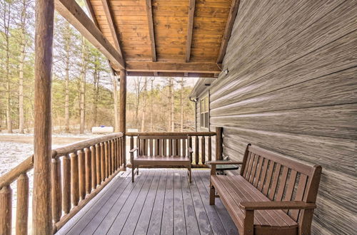 Photo 30 - Quiet Pines Cabin w/ Hot Tub & Fishing Pond