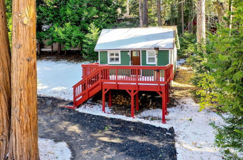 Photo 24 - Running Springs Cabin w/ Deck + Forest Views