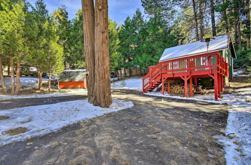 Photo 17 - Running Springs Cabin w/ Deck + Forest Views