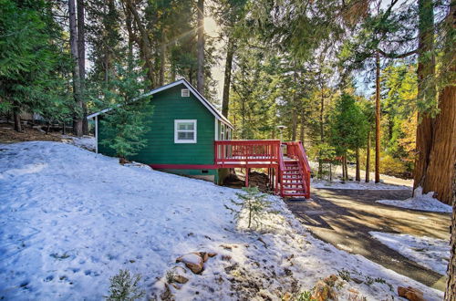 Photo 6 - Running Springs Cabin w/ Deck + Forest Views