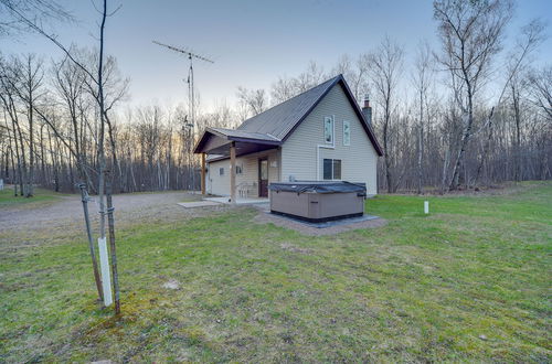 Photo 2 - Cozy Birchwood Retreat on UTV Trail w/ Hot Tub