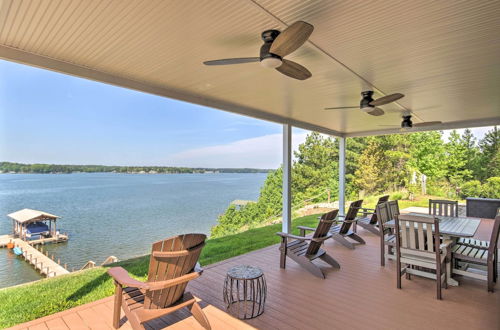 Photo 39 - Elegant Lakefront Gem w/ Dock + Sunset Views