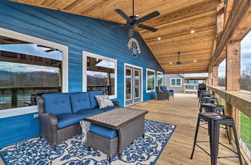 Photo 16 - Upscale Riverfront Home w/ Beach & Fire Pit