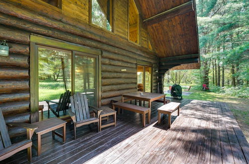 Photo 15 - Secluded Log Cabin in NW Michigan: Fire Pit & Deck