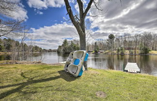 Photo 1 - Lakeside Cabin w/ Fire Pit: Near Pine Point Park