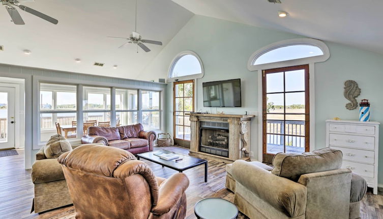 Photo 1 - Cozy Waterfront 'island House' on Live Oak Island