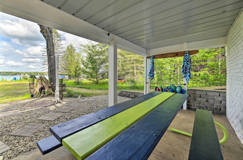 Photo 9 - Lakefront Kalkaska Home - Dock, Kayaks & Fire Pit