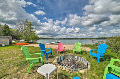 Photo 1 - Lakefront Kalkaska Home - Dock, Kayaks & Fire Pit