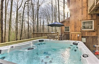 Photo 3 - Hendersonville Cabin w/ Hot Tub, Views & Fire Pit