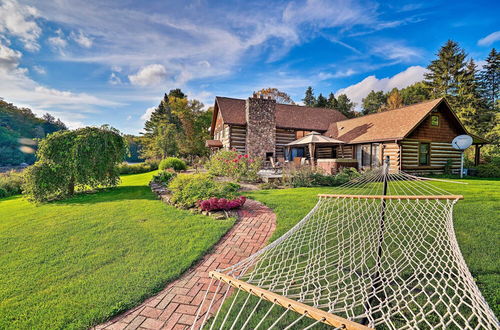 Photo 30 - Log Cabin on the Wolf River w/ Private Hot Tub