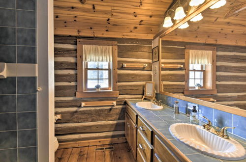 Photo 15 - Log Cabin on the Wolf River w/ Private Hot Tub