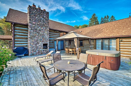 Photo 18 - Log Cabin on the Wolf River w/ Private Hot Tub