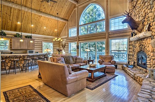 Photo 37 - Secluded Log Cabin w/ Game Room & Forest Views