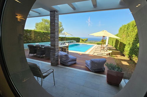 Foto 77 - Enjoy Breathtaking Sea Views From Villa Glarokavos in Pefkohori, Greece