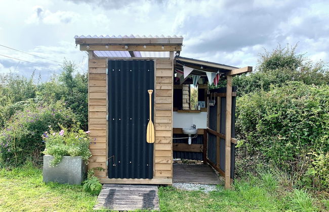 Boutique Luxury Bell Tent Near Torpoint - Foto 15
