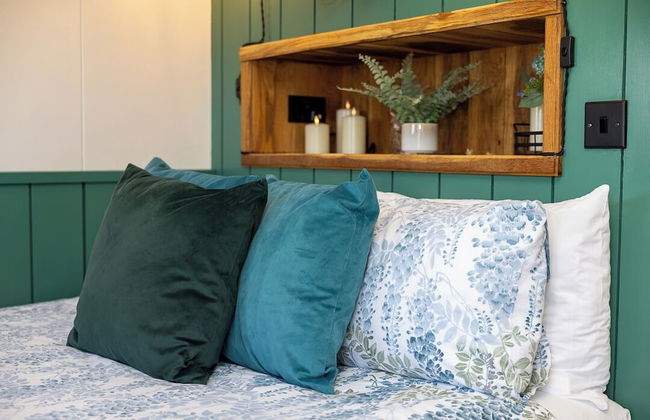 Willows Rest - 1 Bed Shepherd's Hut - Pentlepoir - Foto 7