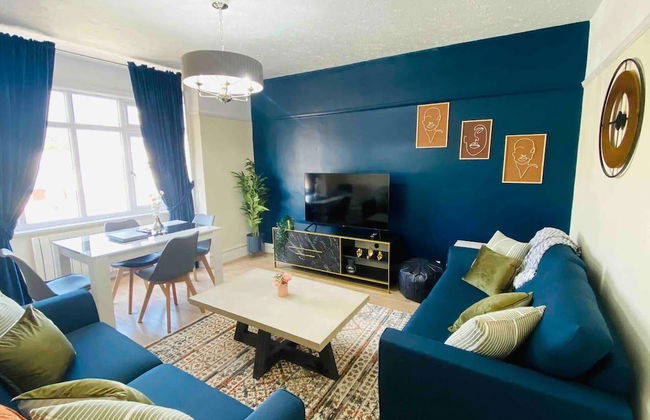 Family 4-bed Apartment in Dawlish With Sea View - Foto 1