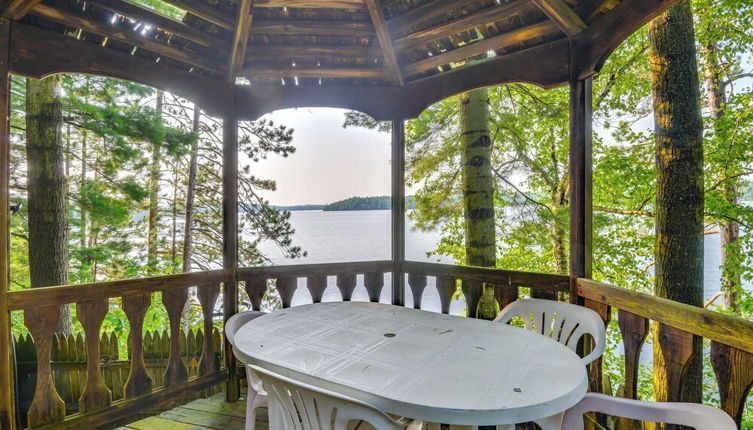 Photo 1 - Lakefront Harrisville Cabin w/ Dock & Decks