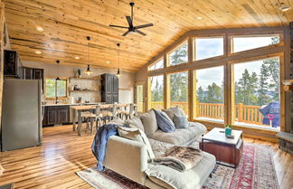 Photo 1 - Mountainside Fairplay Cabin w/ Game Room & Sauna