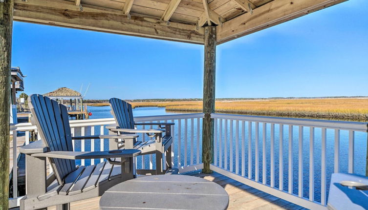 Photo 1 - Stunning Surf City Home on Canal w/ Hot Tub