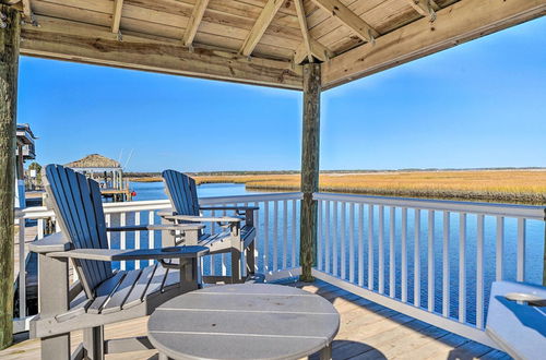 Photo 1 - Stunning Surf City Home on Canal w/ Hot Tub