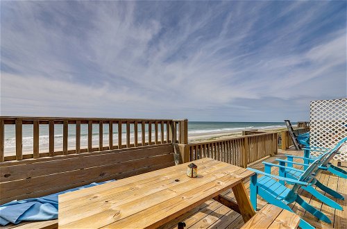 Photo 19 - Beachfront Emerald Isle Vacation Rental w/ Deck