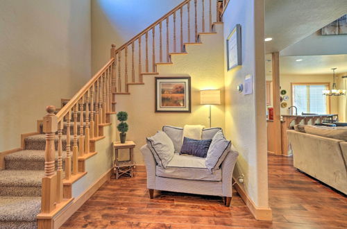 Photo 6 - Expansive Cabin With Hot Tub + Walk to Ski Lift