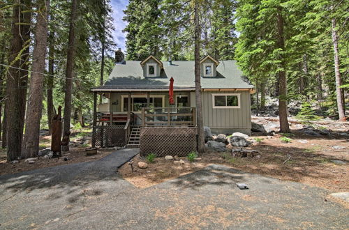 Foto 1 - Private Tahoe Mtn Cabin Backing to the Forest