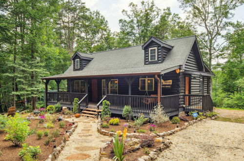 Photo 10 - Lake Lure Cabin Rental w/ Private Outdoor Oasis
