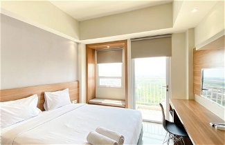 Photo 1 - Minimalist And Homey Studio Apartment At Mustika Golf Residence