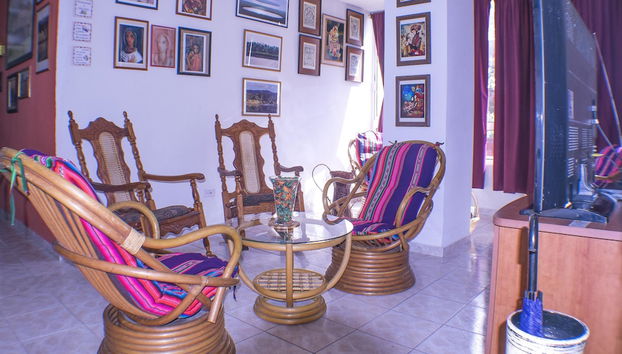 Sala de estar do lobby